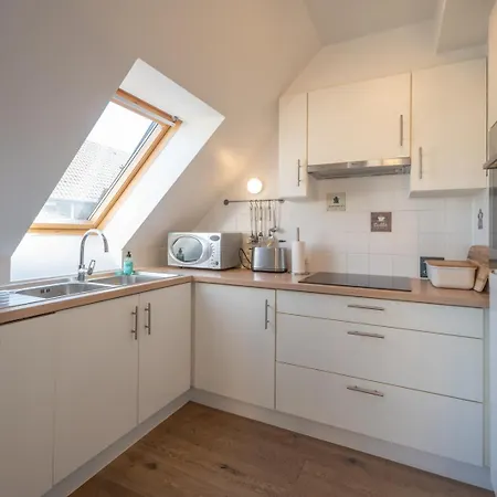 Bright Penthouse With Sunny Terrace Near Lejlighed